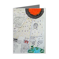 Neutrino Gravity, Mini Greeting Card by creationtruth