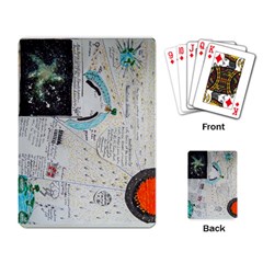 Neutrino Gravity, Playing Cards Single Design by creationtruth