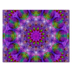 Rainbow At Dusk, Abstract Star Of Light Jigsaw Puzzle (rectangle) by DianeClancy