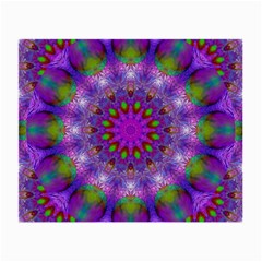 Rainbow At Dusk, Abstract Star Of Light Glasses Cloth (small, Two Sided) by DianeClancy