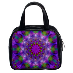 Rainbow At Dusk, Abstract Star Of Light Classic Handbag (two Sides) by DianeClancy