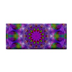 Rainbow At Dusk, Abstract Star Of Light Hand Towel by DianeClancy