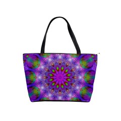 Rainbow At Dusk, Abstract Star Of Light Large Shoulder Bag by DianeClancy