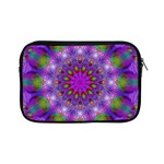 Rainbow At Dusk, Abstract Star Of Light Apple iPad Mini Zippered Sleeve Front