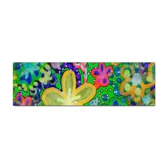 Beautiful Flower Power Batik Bumper Sticker 100 Pack by rokinronda