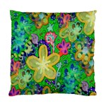 Beautiful Flower Power Batik Cushion Case (Two Sided)  Front