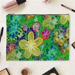 Beautiful Flower Power Batik Cosmetic Bag (XL) Front