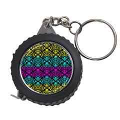 Cmyk Damask Flourish Pattern Measuring Tape