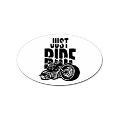 Justride Sticker (oval)