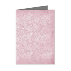 Elegant Vintage Paisley  Mini Greeting Card by StuffOrSomething