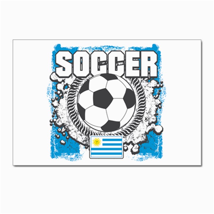 Soccer Uruguay Postcards 5  x 7  (Pkg of 10)