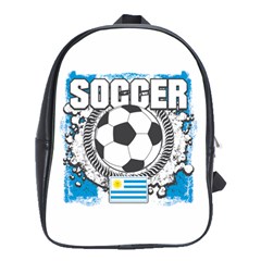 Soccer Uruguay School Bag (large) by MegaSportsFan