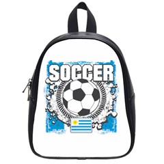 Soccer Uruguay School Bag (small) by MegaSportsFan