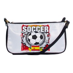 Soccer Spain Shoulder Clutch Bag by MegaSportsFan