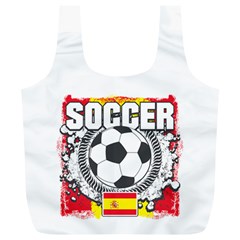 Soccer Spain Full Print Recycle Bag (XL)