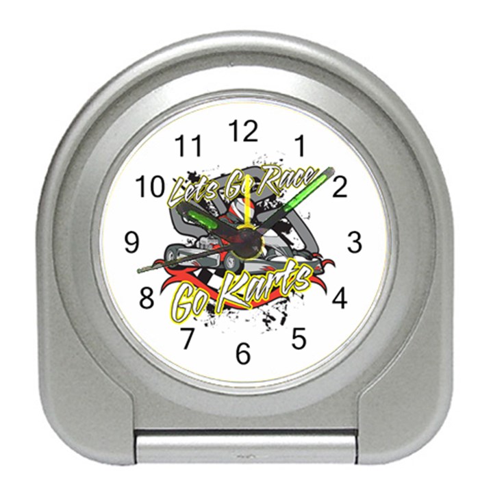 Lets Race Go Karts Travel Alarm Clock