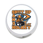 Shut Up and Play Hockey 4-Port USB Hub (One Side) Front