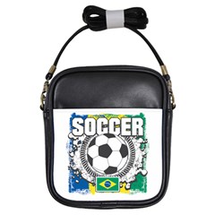 Soccer Brazil Girls Sling Bag by MegaSportsFan