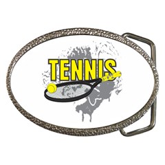 Tennis Belt Buckle by MegaSportsFan