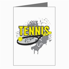 Tennis Greeting Card by MegaSportsFan