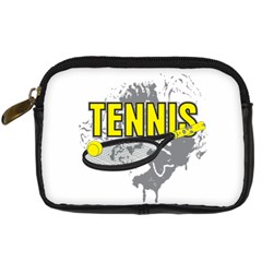 Tennis Digital Camera Leather Case by MegaSportsFan