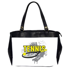 Tennis Oversize Office Handbag (Two Sides)