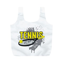 Tennis Full Print Recycle Bag (m) by MegaSportsFan