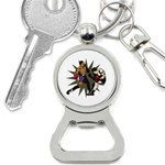 Knockout Boxing Bottle Opener Key Chain Front