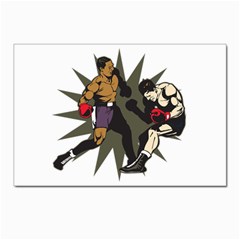 Knockout Boxing Postcards 5  X 7  (pkg Of 10) by MegaSportsFan