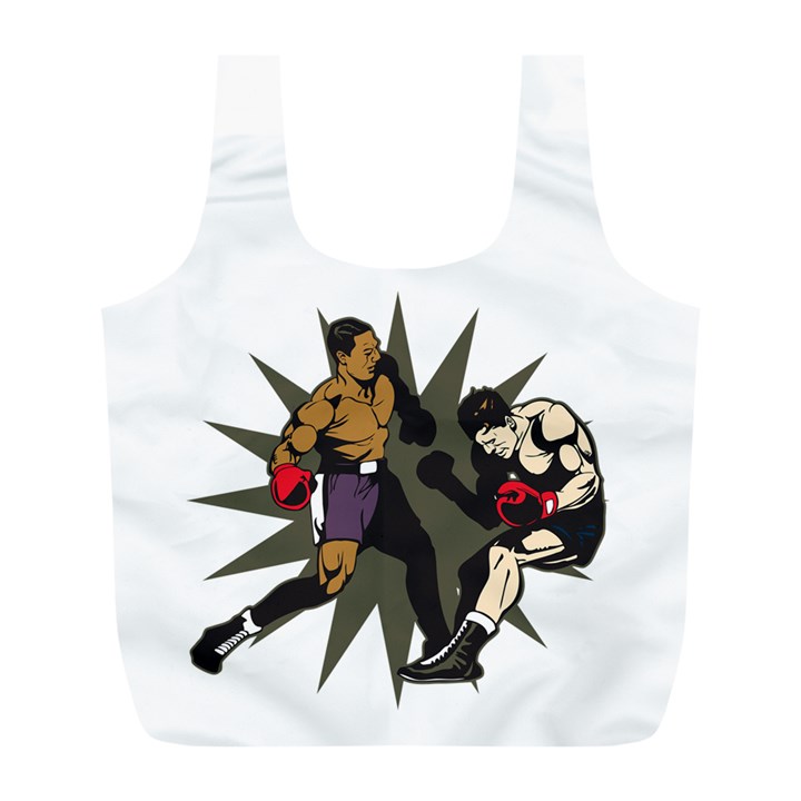 Knockout Boxing Full Print Recycle Bag (L)