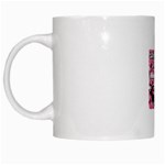 Ribbons Bows Pink Camo Country Girls White Mug Left