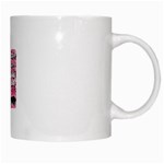 Ribbons Bows Pink Camo Country Girls White Mug Right