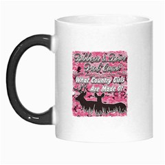 Ribbons Bows Pink Camo Country Girls Morph Mug by RedneckGifts