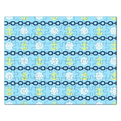 Anchors & Boat Wheels Jigsaw Puzzle (rectangle)