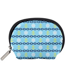 Anchors & Boat Wheels Mini Zipper Pouch by StuffOrSomething