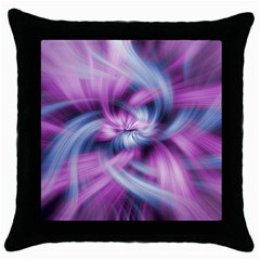 Mixed Pain Signals Black Throw Pillow Case by FunWithFibro