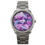 Mixed Pain Signals Sport Metal Watch Front