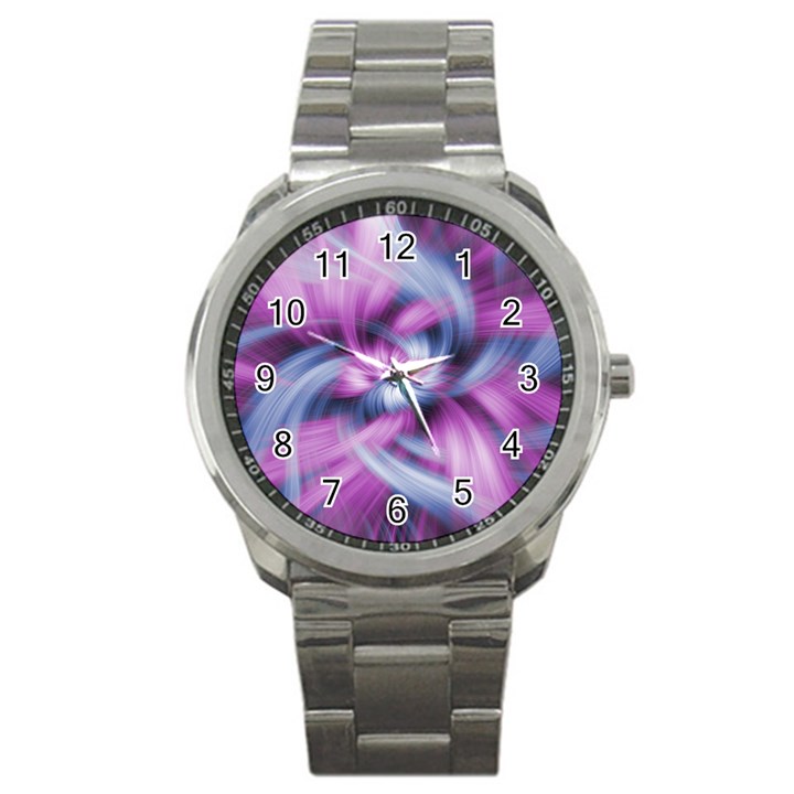 Mixed Pain Signals Sport Metal Watch