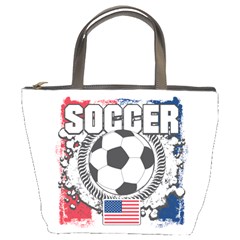 Soccer United States Of America Bucket Bag by MegaSportsFan