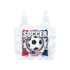 Soccer United States Of America Full Print Recycle Bag (s)