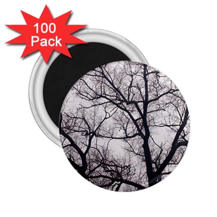 Tree 2.25  Button Magnet (100 pack)