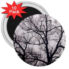 Tree 3  Button Magnet (10 Pack)