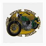 Vintage Style Motorcycle Glasses Cloth (Medium) Front