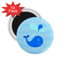 Playing In The Waves 2 25  Button Magnet (10 Pack) by StuffOrSomething