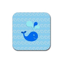 Playing In The Waves Drink Coaster (square) by StuffOrSomething