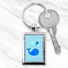 Playing In The Waves Key Chain (rectangle) by StuffOrSomething