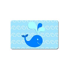 Playing In The Waves Magnet (name Card) by StuffOrSomething