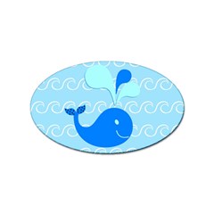 Playing In The Waves Sticker 10 Pack (oval) by StuffOrSomething