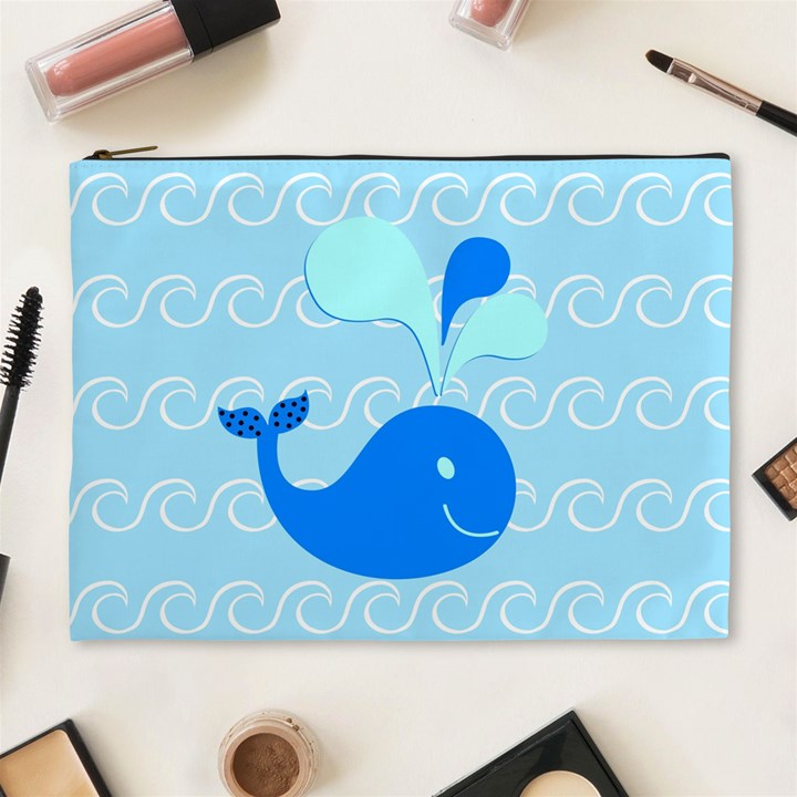 Playing In The Waves Cosmetic Bag (XL)