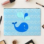 Playing In The Waves Cosmetic Bag (XL) Back